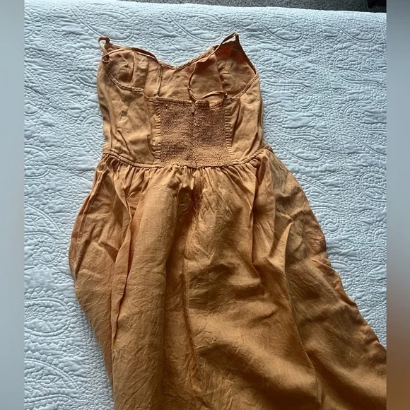 Aritzia Orange Maxi Dress - Picture 11 of 11